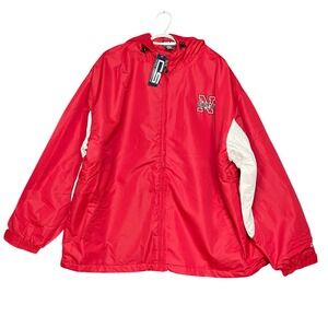 Nebraska Huskers Men's XL‎ Crable Sportswear Vintage Jacket Football NCAA 90s
